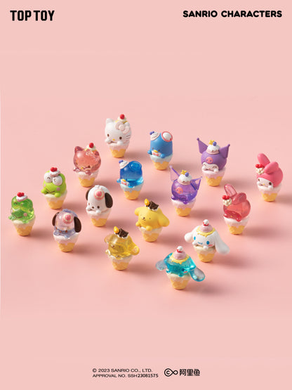 Kem Sanrio đậu mini dễ thương series DIY 