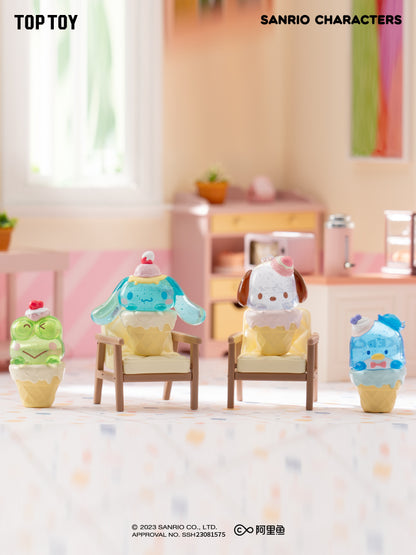 Kem Sanrio đậu mini dễ thương series DIY 