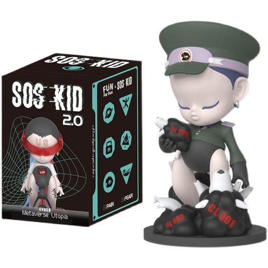 SOS KID Serise 02 Metaverse Paradise Series Blind Box doll