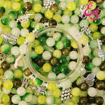 E3 Verdure whisper(10*10)-High Quality Beads~Metal Series DIY