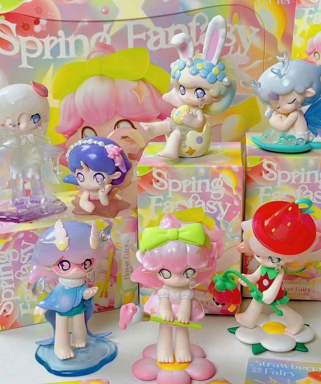 (Popmart) Azura spring fantasy cute series DIY