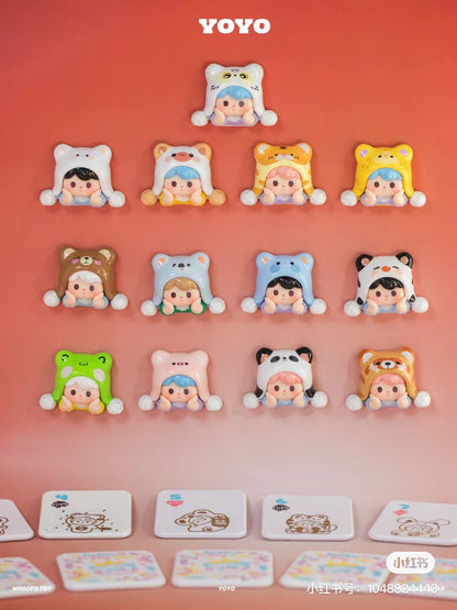 (Flash Sales）Yoyo rich every day magnet cute series DIY