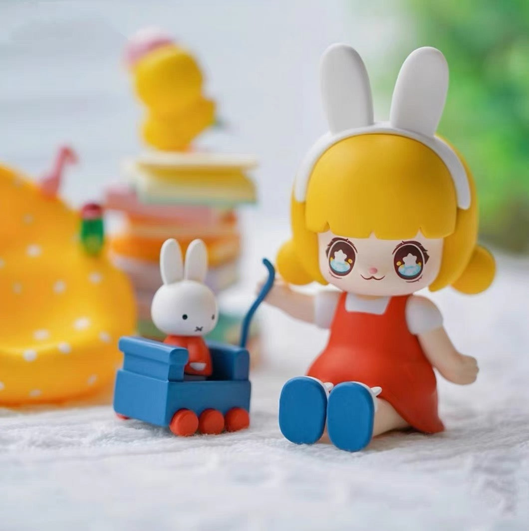 Kimmy&miki x miffy new friends cute series DIY