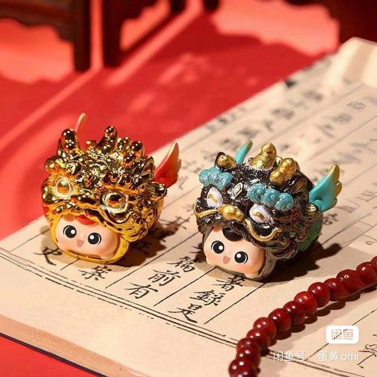 Blessed dragon mini bean cute series DIY