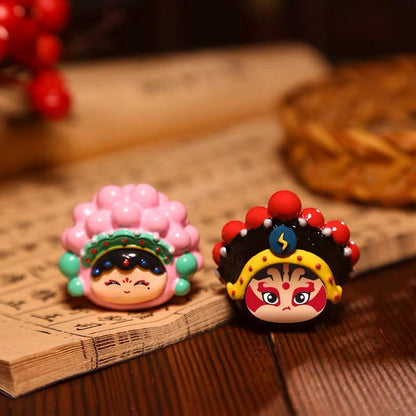 Traditional opera  mini bean cute series DIY